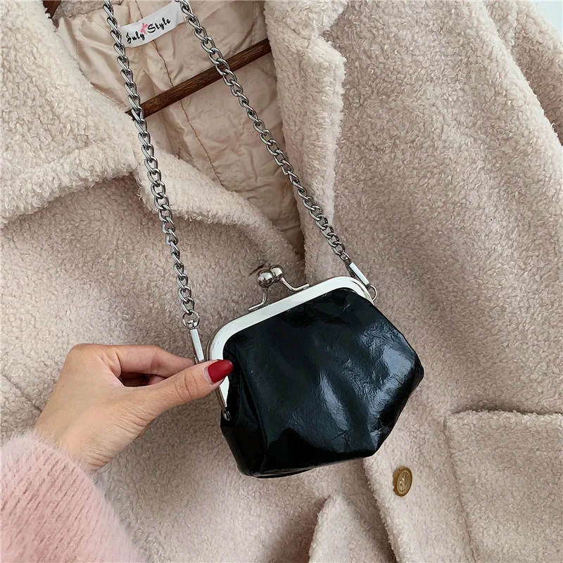 

Non-mainstream Design WOMEN'S Bag Clip-on Mini Small Bag Fancy Party Bag Chain Shoulder Evening Bag