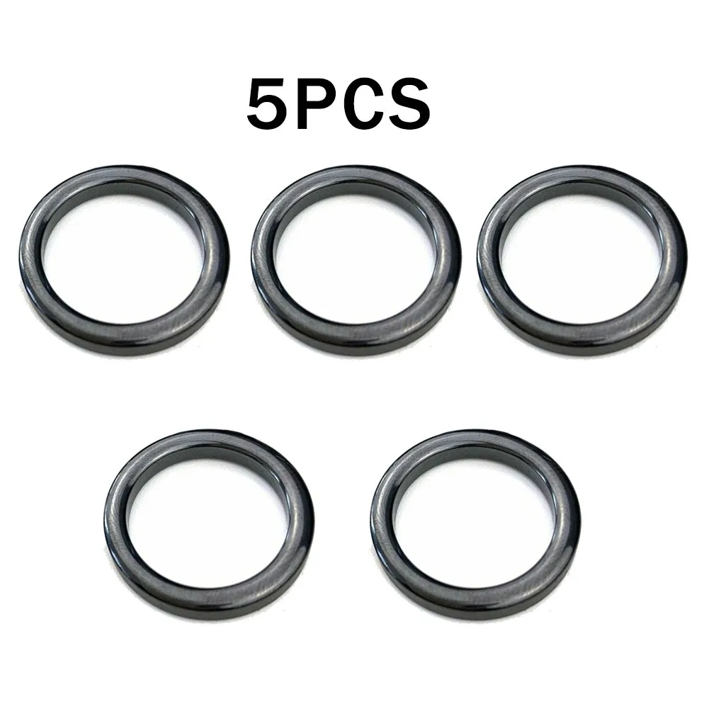 5pcs Fishing Rod Wire Loop Repair Ceramic Ring Guide Eye Road Sub Pole Sea DIY Accessories | Спорт и развлечения