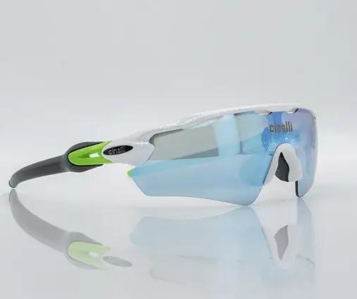 black green white CAIRBULL cinali C-078 солнцезащитные очки для велоспорта, гонок, спорта на открытом воздухе, защитные очки TR90 frameyewear w/Black Polarized Lenslight - Цвет: black green white