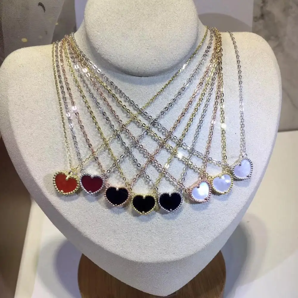 

Japan and South Korea love short clavicle chain sweet pendant necklace for women