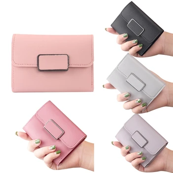 

AUAU-Women's Wallet Small Fashion Leather Wallet Women's Ladies Card Wallet for Women Wallet