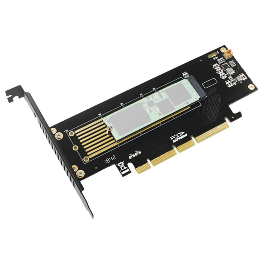 Стабильный NVME к PCIE3.0 охлаждающий вентилятор Mini GEN3 платы адаптера карты настраиваемый компьютер расширение двойное напряжение Led m3