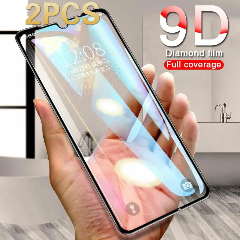 

2pcs New 9D Full Cover Protective Tempered Glass For Redmi 8 Redmi Note8 Redmi Note 8Pro High Sensitivity