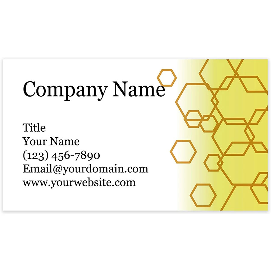 200Pcs Custom Printed Business Cards Thick Sturdy Stock 300GSM Paper Card VIP Cards