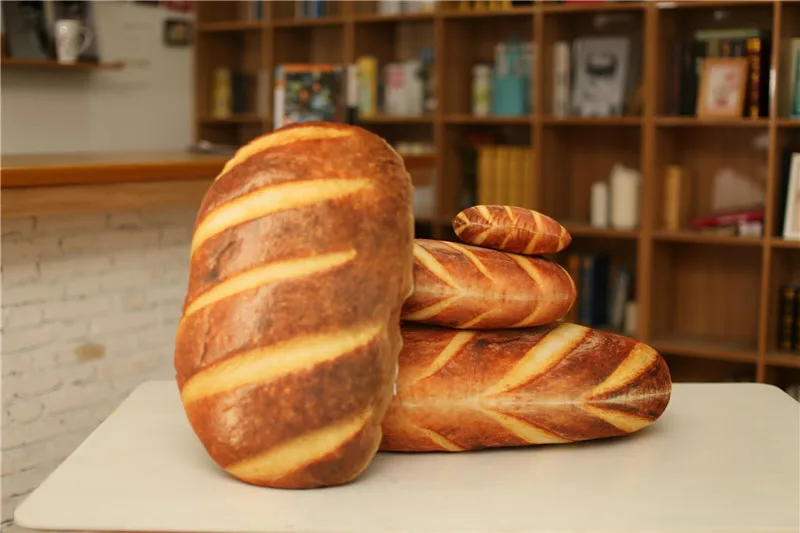Новые продукты Реплика хлеба Подушка поясничная поддержка подушка офисная спинка креативный Дом Плюшевые игрушки моющиеся поясничная подушка