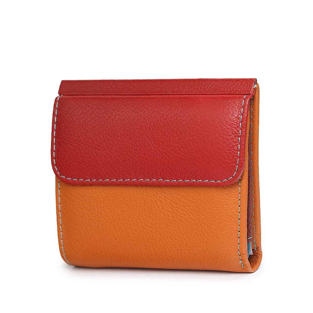 HH Mini Женский кошелек из натуральной кожи маленькие Роскошные женские кошельки