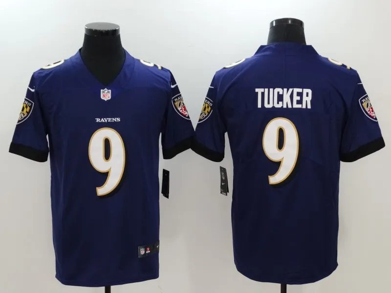 Мужчины Baltimore Lamar Jackson Terrell Suggs c. J. Mosley Joe Flacco Джастин Такер игра Цвет пик футбольные майки BHR01 - Цвет: AS PICTURE