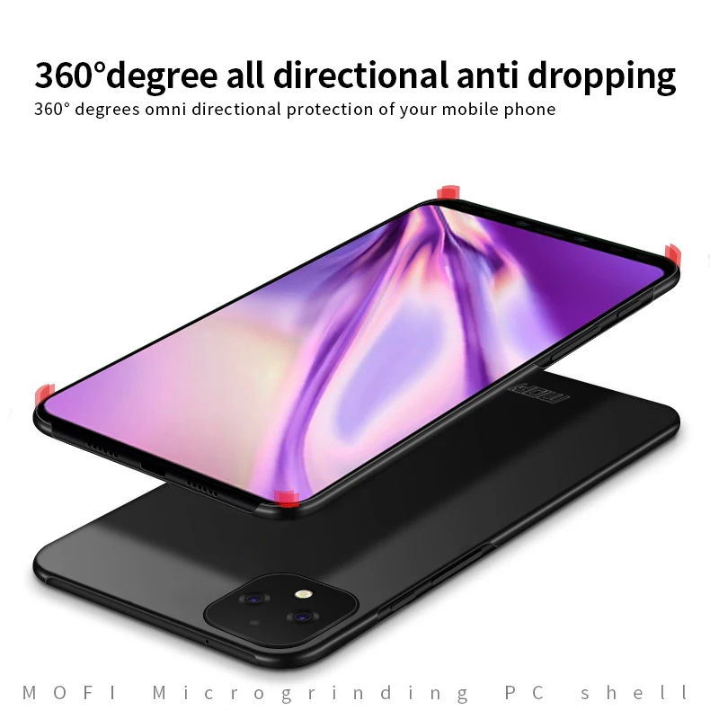 Чехол MOFi для Google Pixel 4 XL, твердая Роскошная защитная задняя крышка для Google Pixel 4 XL, чехол для телефона