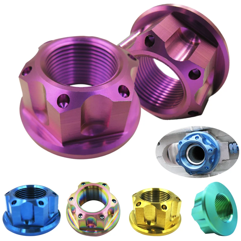 

Motorcycle wheel nut cap titanium alloy CRF KXF KAYO T4 T6 K6 BOSUER M2 M4 cross-country motorcycle
