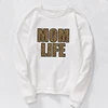 Mom Life Leopard Print Women Graphic Sweatshirt Letter Hoodies Autumn Women Pullovers Hoodie Long Sleeve Tops Harajuku Tumblr 6