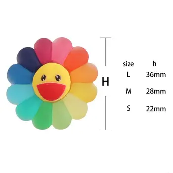 

20 pcs/box Map Tacks Sunflower Glue Thumbtack Push Pins Notice Board Markers B95C