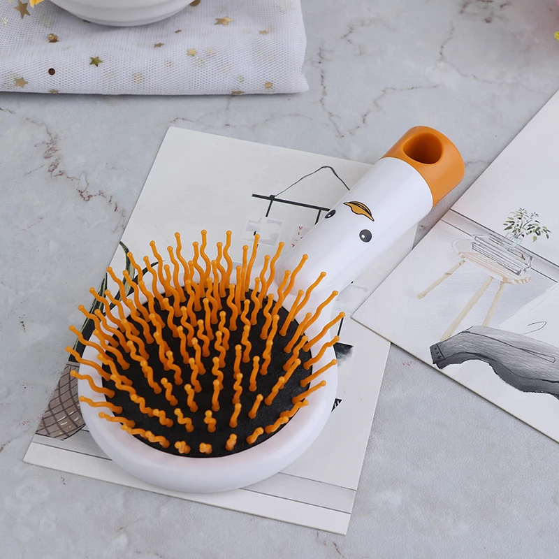 NEW Hair Curl Straight Massage Comb Hair Comb Professional Comb Volume Anti-static Magic Brush Mirror Styling Tools