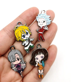 

New 20 Pcs Anime The Seven Deadly Sins Mixed Charm Pendants DIY Jewelry Making A39