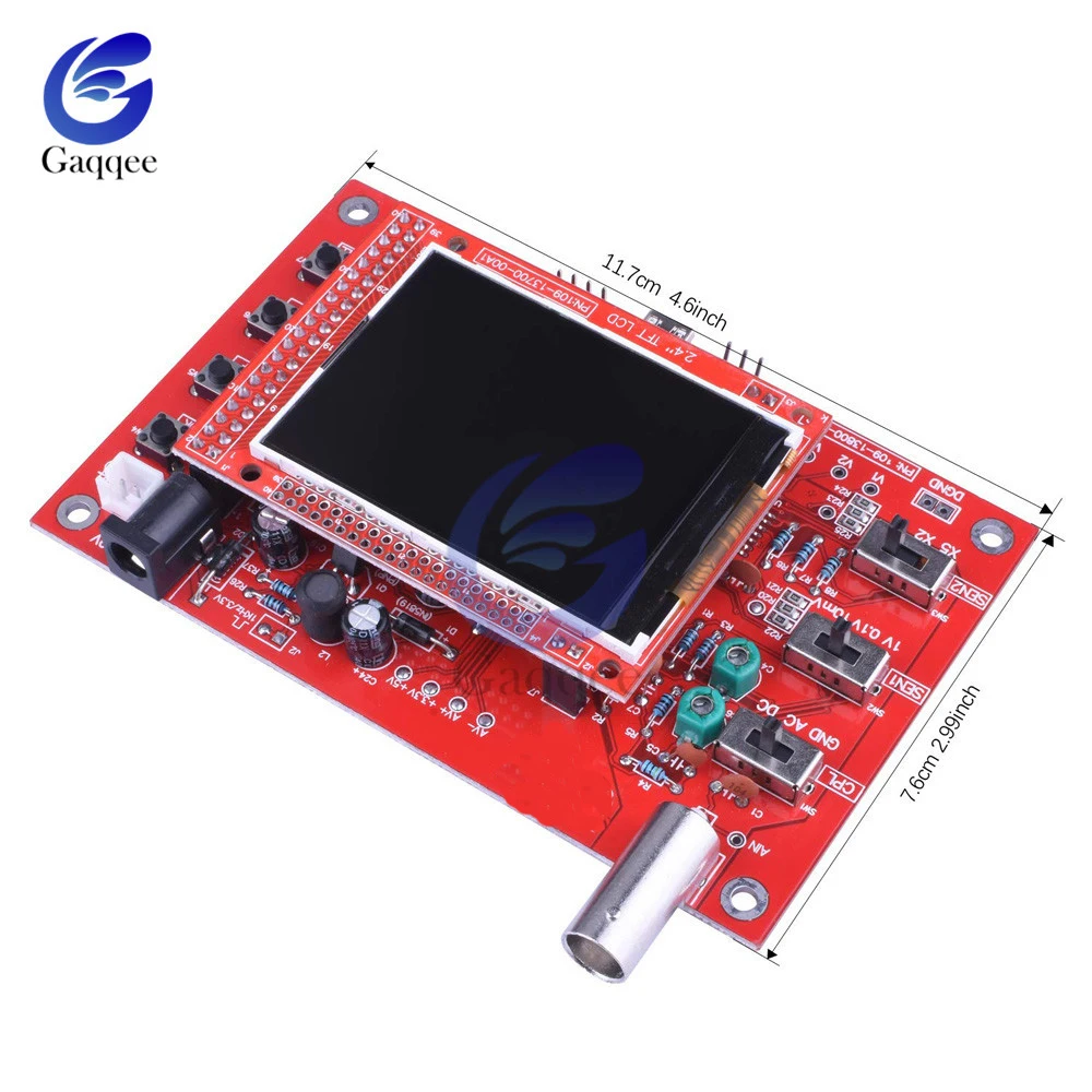 osciloscopio digital tft de 24 quotcom sonda 01
