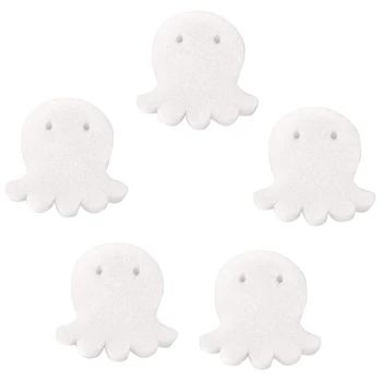 

50Pcs Scum Oil Absorbing Sponges for Swimming Pool Hot Tubs Spa Filters, Maintenance Kit and Accessories - Octopus
