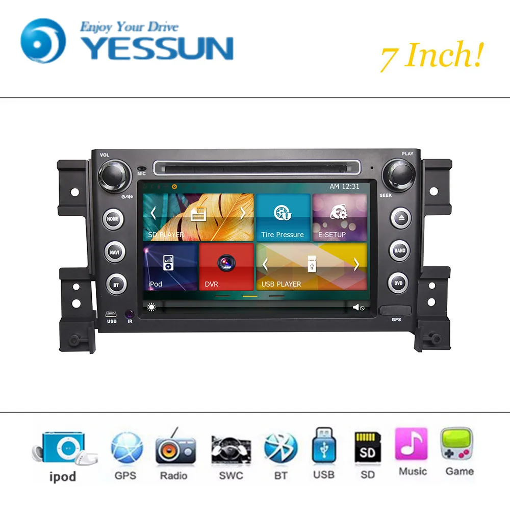 Автомобильный DVD плеер система Wince для Suzuki Grand Vitara автомагнитола стерео GPS