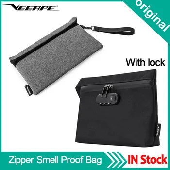 

Newest Veeape Zipper Smell Proof Bag Electronic Cigarette Protect Storage Case Waterproof Odour Proof Smell Certificate Bag