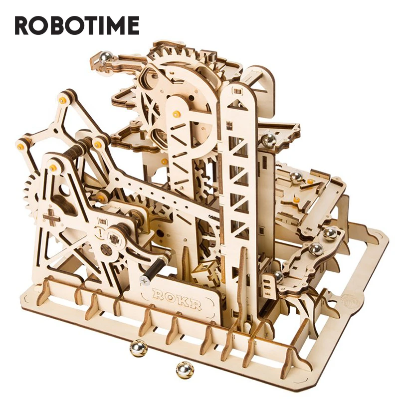 Robotime ROKR DIY Marble Run Game 3D 