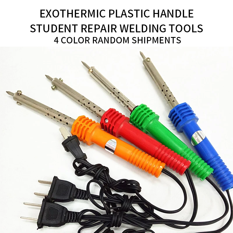 

30 Watt Welding Soldering Iron With Plastic Handle Soldering Iron Welder Tool 220V-240V Electric Solder Iron Random Color