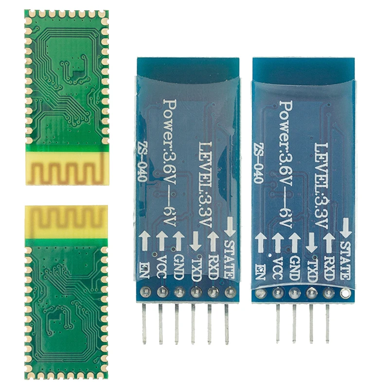 HC 05 06 master slave 6pin/4pin anti reverse Встроенный последовательный модуль Bluetooth беспроводной
