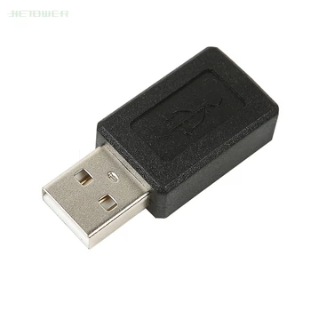 

USB 2.0 A Type Male to Mini 5pin USB B type 5pin Female Connector Adapter Black Color Wholesale 500pcs/lot