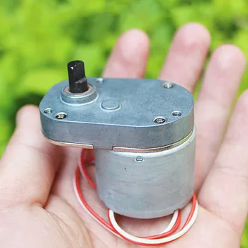 

DC 5V-12V Micro Mini Gear Motor 7-shaped 7 Type Slow Speed Reducer High Torque Full Metal Gear DIY Toy Car Boat Ship Robot Model