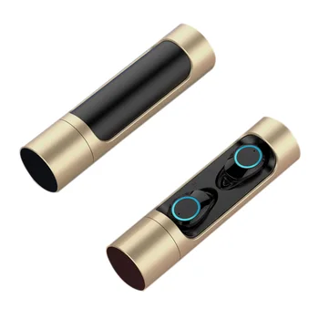 

X8 Press Contact Control Tws True Bluetooth 5.0 Earphone Mini Twins Stereo Headset Gold