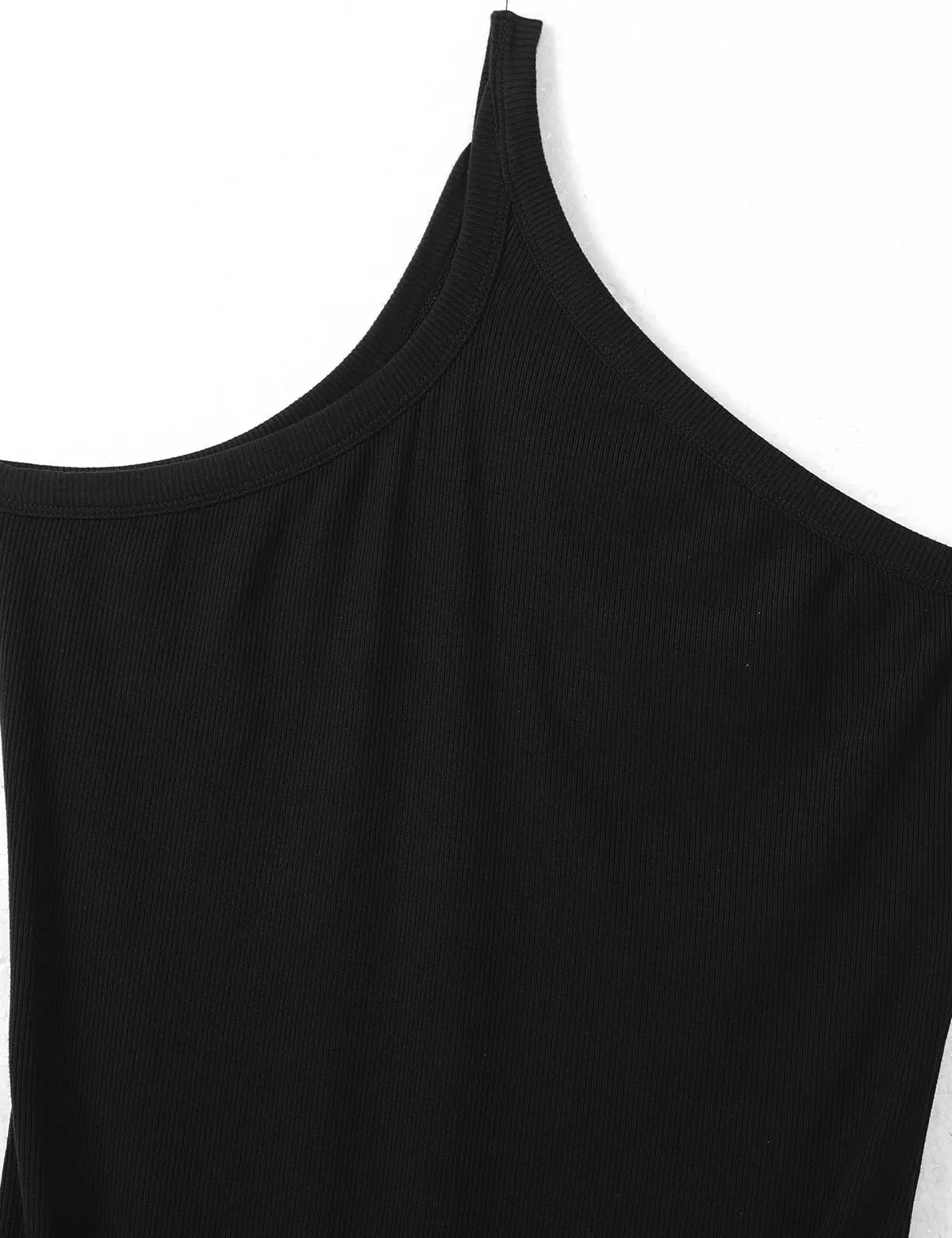 one shoulder bodysuit Black One Shoulder Basic Bodysuit Knit Elegant Women Sexy  Bodysuits Summer New Fashion High Cut Tanks Bodycon Bodysuit nude bodysuit