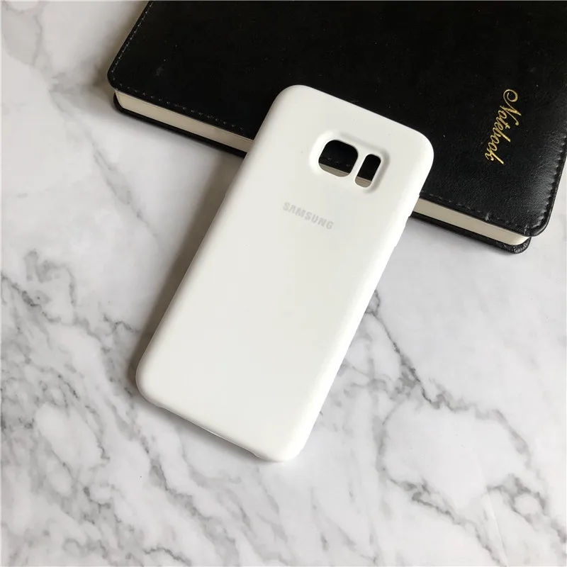 white Силиконовый чехол для samsung Galaxy S7edge, сделано во Вьетнаме, шелковистый мягкий чехол для samsung Galaxy S7gdge - Цвет: white