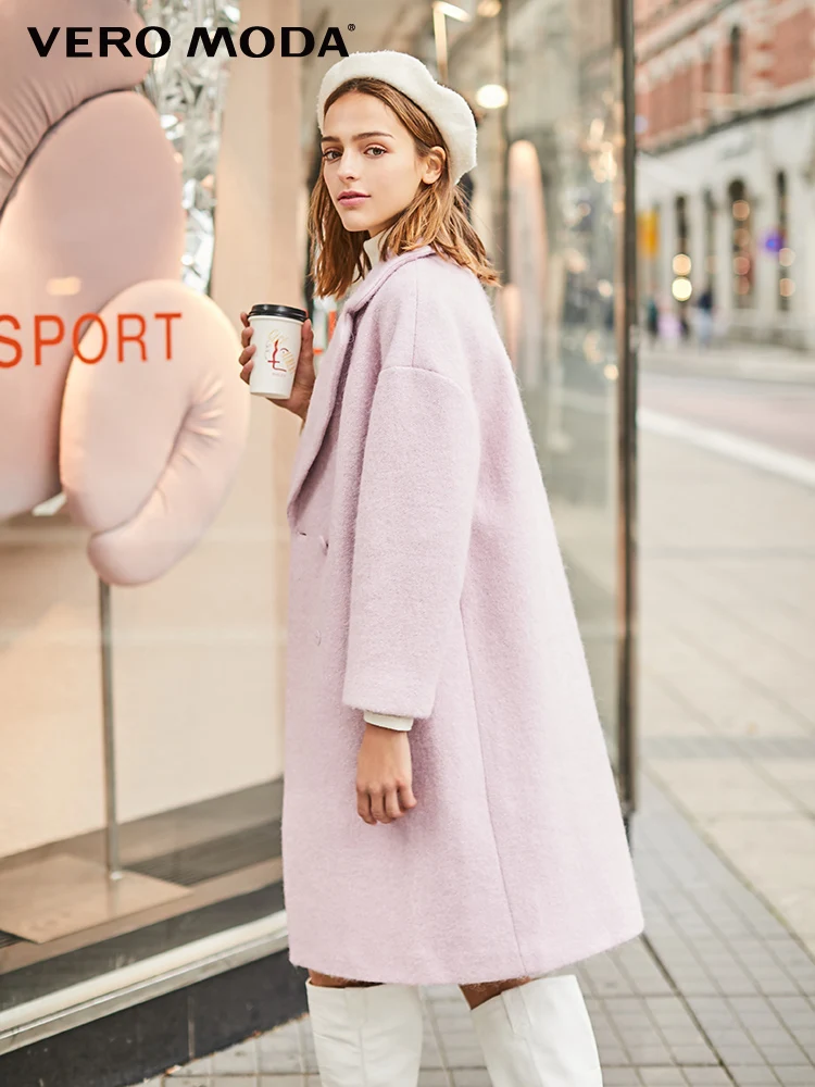 Ceny Vero Moda damska długa wełniana kurtka zimowa z alpaki | 319427507