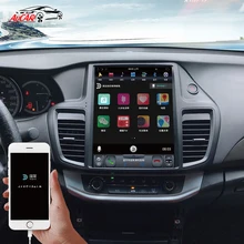 Aucar Tesla стиль multimidia автомобильное радио gps навигация для Honda Accord 2013- Android 8,1 din Авторадио Стерео Плеер