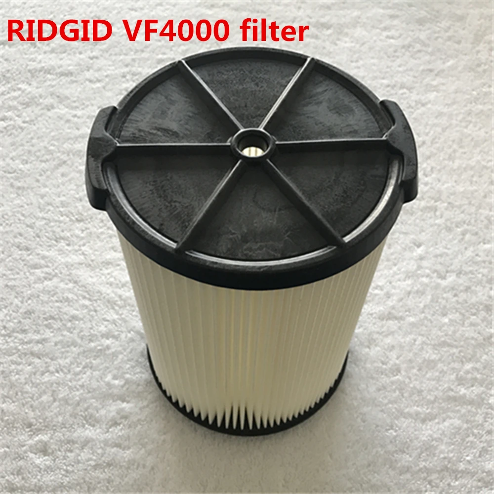 1pcs RIDGID VF4000 Washable Wet/Dry Vacuum Garage Shop Vac Pleated Filter vacuum  cleaner parts accessory