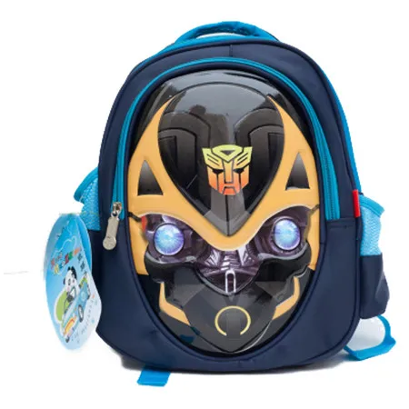 Новинка, детская школьная сумка для мальчиков, 3D стерео мультяшный рюкзак, водонепроницаемая школьная сумка для начальной школы, Большая вместительная школьная сумка - Цвет: small2