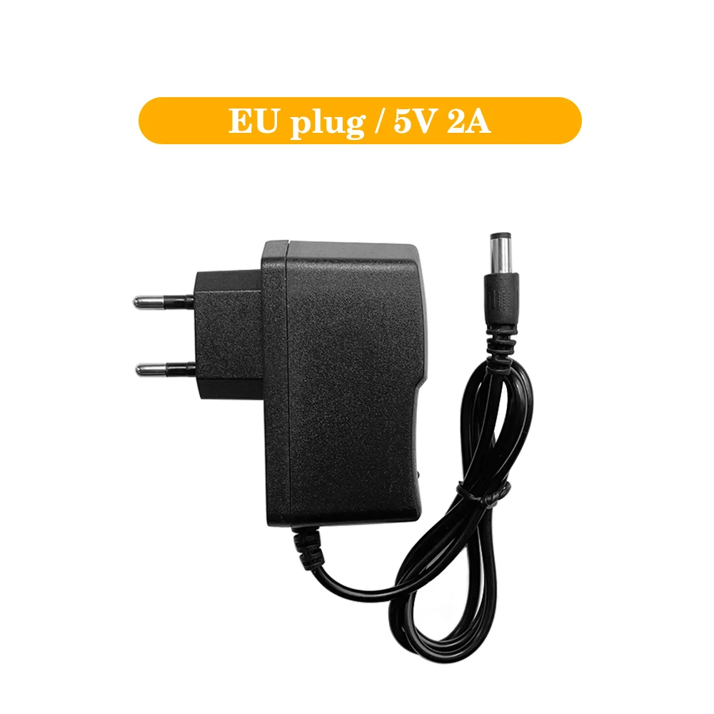 1PC 100V-240V 5V 2A EU/US/UK Plug DC Adapter for 18650 Lithium Battery laser level Charger adaptador de corriente power adapter