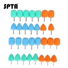 Spta 30 шт. Авто Детализация Полировка полировки заусенцев колодки для детализации автомобиля полировка и полировка использование на Dremel роторные Инструменты Полировка