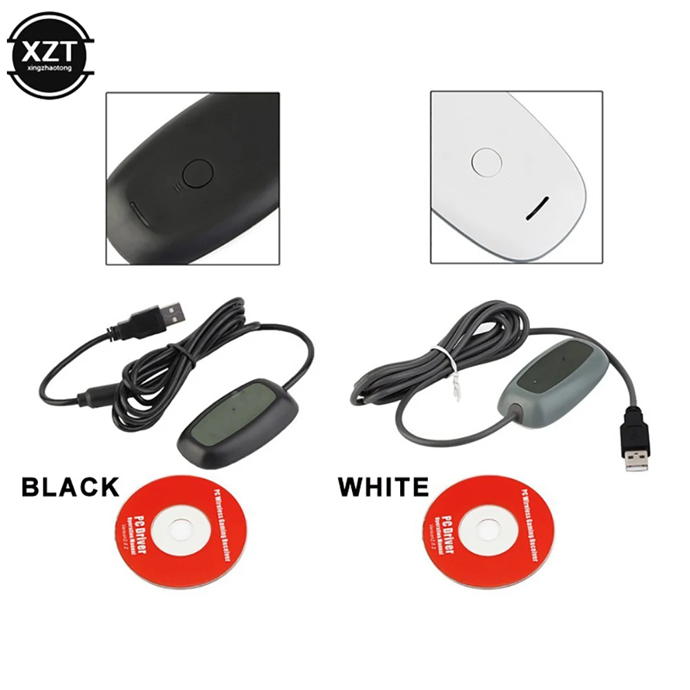 Wireless PC Adapter For Xbox 360 Game Controller Gamepad USB Receiver for Win7/8/10 Microsoft For Xbox360 Console Accessaries - 4