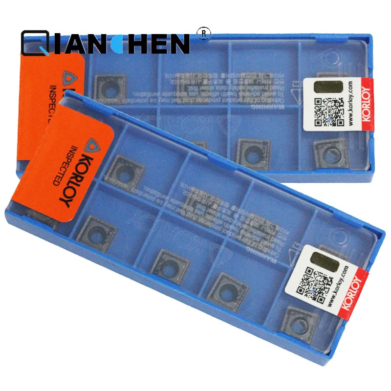 Корея KORLOY SPMT050204-PD PC5300 SPMT060205-PD PC5300 SPMT090308-PD PC5300(10 шт./лот) резец для внутренней обточки вставки