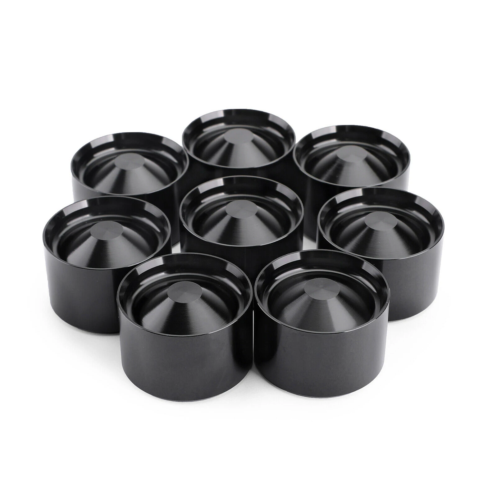 8 шт. черный алюминиевый стакан для хранения для Napa 4003/Wix 24003 Od 1,797 дюймов Id 1,620 дюймов