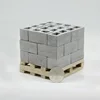 Miniature model building 1:10 1:12  DIY House Building Making Material Hollow Brick Mould house Silica Gel bricks resin mold 4