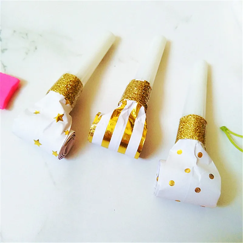 Бесплатная доставка 30 шт. золотые вечерние блестящие звезды в горошек полоску с