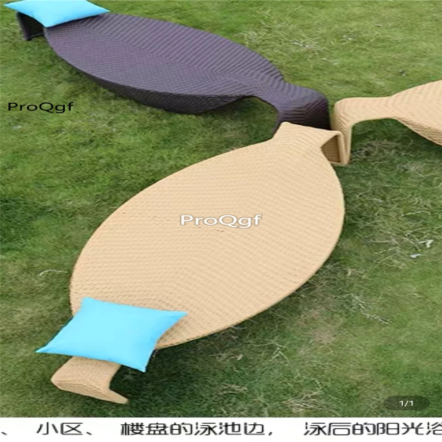 Ngryise 1Pcs A Set 190cm tree leaf shape rattan swimming pool sofa