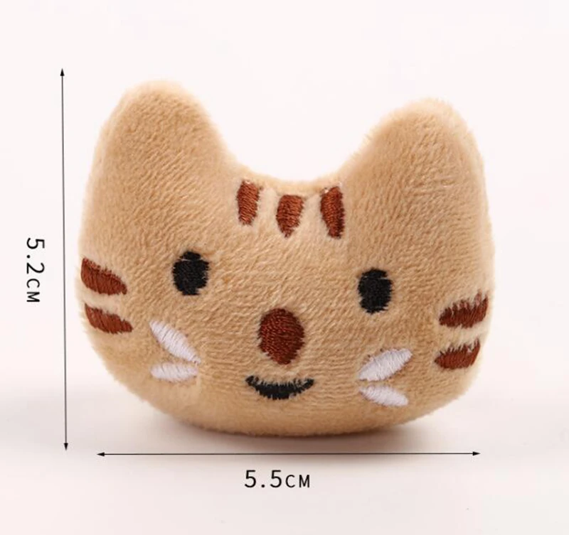 [MPK Catnip Toy] купите любые 3(10) товара получите скидку 30%(40%)! Новинка кошачья мордочка дизайн кошачья игрушка, кошачья мята Печенье кошка подушка - Цвет: Cookie Cat Face
