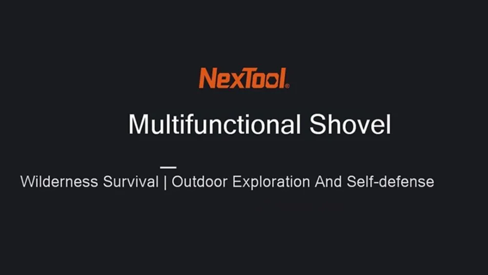 Многофункциональная лопата Xiaomi Nextool для самостоятельного вождения на открытом воздухе, гаечный ключ для путешествий, отвертка, Xiomi, многофункциональный инструмент для активного отдыха