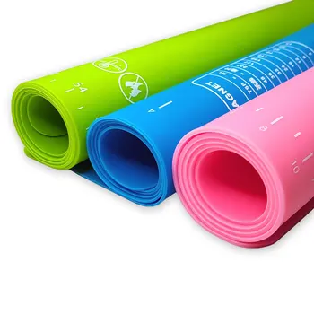 

6 Differnent Color 11.8*15.7in Silicone Non-stick Baking Mat Rolling Dough Pad Pastry Fondant Flour Table Sheet Kitchen tools