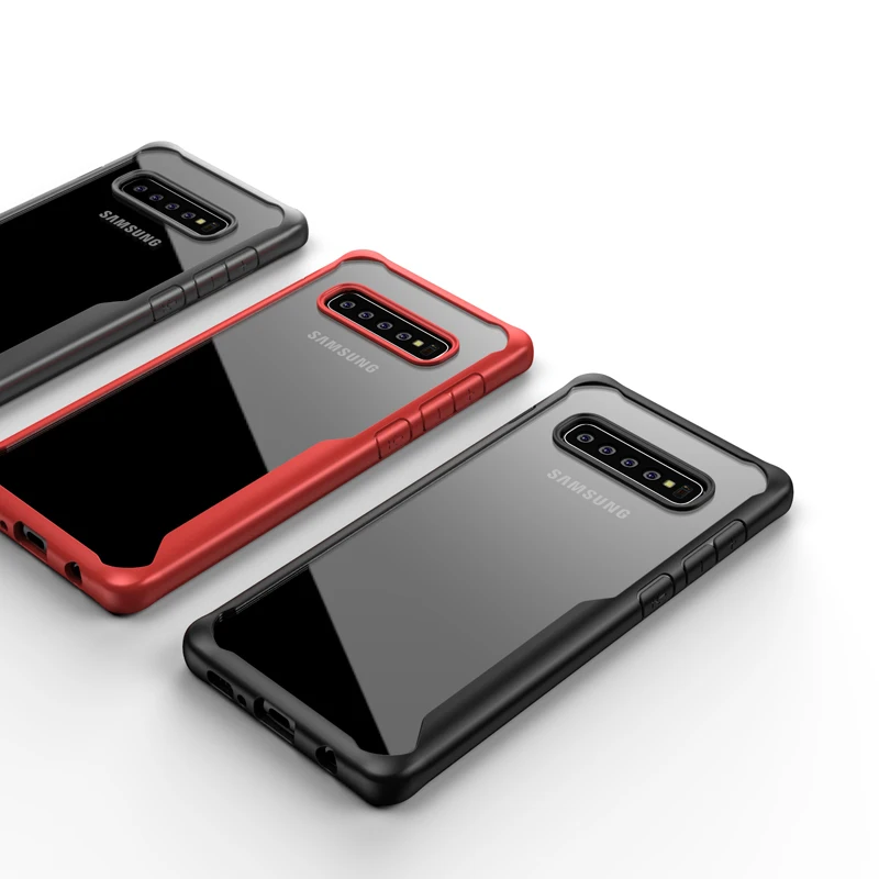 Противоударный защитный чехол для samsung Galaxy S10 Plus Note 10 S10e прозрачные чехлы для Galaxy S9 S8 Plus Note 8 9 силиконовый