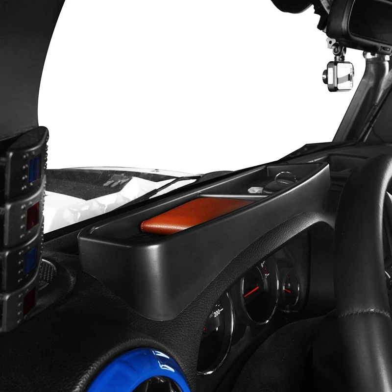 Для Jeep Wrangler Jk 07-17 коробка для хранения поддонов с передней приборной панелью контейнер