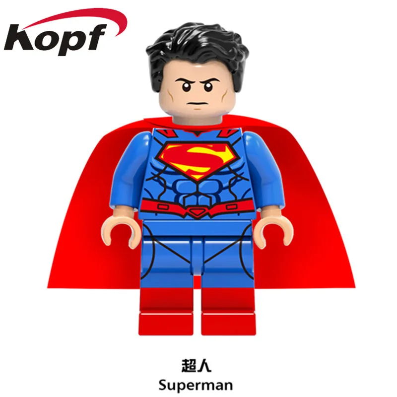 X0167 50 шт. строительный блок Супер Герои флэш Аквамен чудо человек Bizarro Бэтмен Фигурки игрушки для детей - Цвет: 667 50Pcs No Box