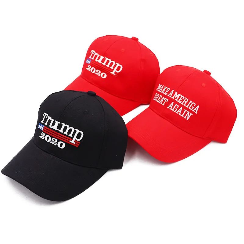 Импортные товары; Новый стиль 2020 Трамп шляпа для избирательной кампании выборов Бейсбол Кепки предвыборная шапка адаптируемые под
