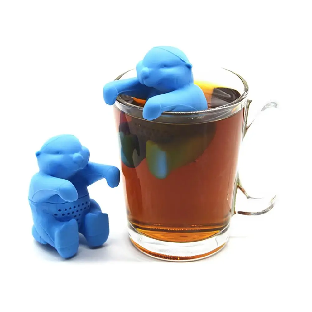 

Silicone Otter Tea Strainers Tea Leaves Filter Tea Ball Kitchen Tools Coffee Herb Spice Filter Diffuser