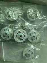 Motor eléctrico de brochas Rs550, con Motor de cepillo de cobre y carbón para taladro de carga, destornillador, soporte de cepillo, 2-6 uds.